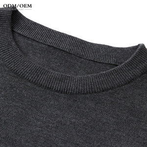 Pull personnalisé pour homme avec logo, design décontracté, tricot jacquard, motif brodé, pull tricoté, pull d'hiver personnalisé pour homme - Product Image 3