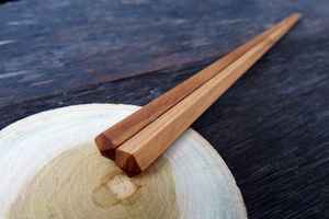 Natural Wooden <b>Chopsticks</b> Eco Friendly <b>Reusable</b> Utensils For Home Restaurant And Travel Use - Product Image 2