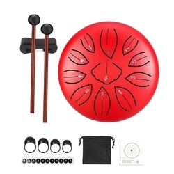 Tambour à langue en acier 6 pouces 11 tons Plusieurs couleurs disponibles Production de logo de marque personnalisée OEM/ODM - Product Image 5