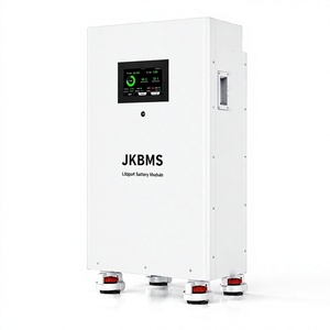 ชุดแบตเตอรี่ JKBMS EU Stock 16S 48V 51.2V LiFePo4 พร้อมกล่อง BMS กำลังไฟ 15KW โครงสร้างโลหะ รองรับ RS485 CANBUS สำหรับเก็บพลังงานภายในบ้าน - Product Image 1