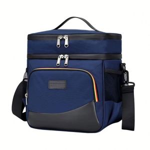 Custom logo Oxford Outdoor Portable Picnic Camping Insulated Bag for Food Lunch Cooler Bag Thermal Lunch Tote Bag - Product Image 2