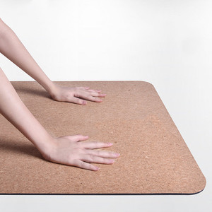 Logo personnalisé <span class=keywords><strong>Écologique</strong></span> Antidérapant <span class=keywords><strong>Pilates</strong></span> <span class=keywords><strong>Tapis</strong></span> de Yoga Corcho - Product Image 5
