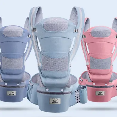 Nieuwe Biologische Katoen Schouder Pasgeboren Baby Kangoeroe Sling Hip Seat Carrier Bag Wandelen 360 Ergonomische Draagzak