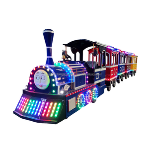 Productos Populares: Tren Eléctrico sin Rieles para Niños, con Batería, para Parques de Atracciones y Carnavales - Product Image 6