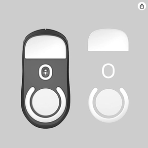 Mịn Nhanh Chóng 5.1 Tròn Cong Cạnh Chuột Chân Giày Trượt Tùy Chỉnh Cắt Cho Logitech G Pro X Superlight Không Dây Chuột Chơi Game - Product Image 3
