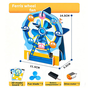 Kit <span class=keywords><strong>de</strong></span> Experimentos Científicos STEAM 2 en 1 EPT, Síntesis <span class=keywords><strong>de</strong></span> Luz, Ventilador <span class=keywords><strong>de</strong></span> Rueda <span class=keywords><strong>de</strong></span> la Fortuna, Iluminación Eléctrica DIY, Juguetes STEM <span class=keywords><strong>de</strong></span> <span class=keywords><strong>Ciencia</strong></span> e Ingeniería - Product Image 4