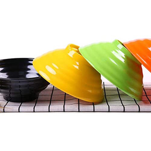 Bộ Bát Ramen Melamine Kiểu Truyền Thống Dung Tích Lớn Với Đũa Và Thìa - Product Image 5