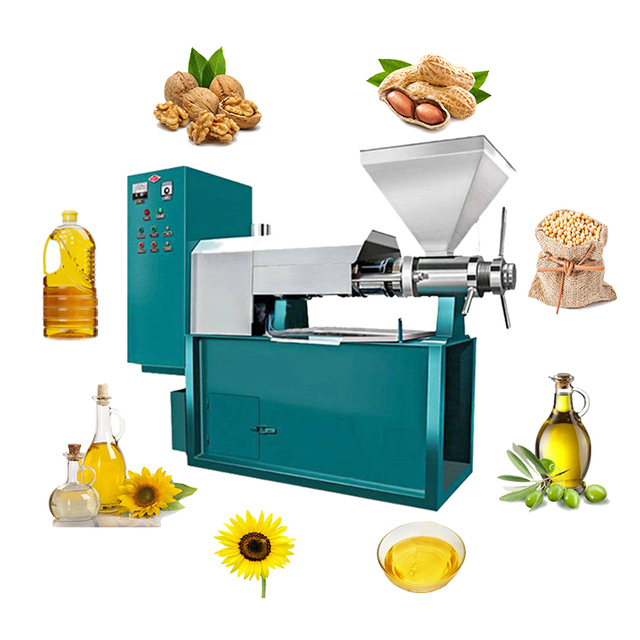 Homeuse Automatic Extra Virgin Olive Oil & Coconut Oil Press Machine with Stainless Steel and Oil Filter