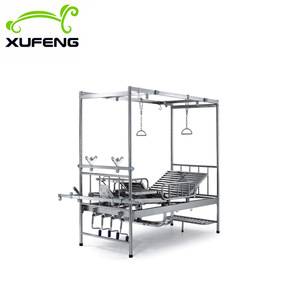 Cama de Tracción Ortopédica de Acero Inoxidable Xufeng Medical 2000x900x550-2000mm con Barandilla para Uso Hospitalario - Product Image 1