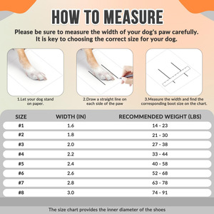 2025 4PCS Botas para perros Protector de pata Botas transpirables para perros Impermeable Dual Ajustable Lavable Antideslizante Zapatos para perros para caminar - Product Image 3