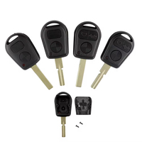 Pour BMW E31 E32 E34 E36 E38 E39 E46 Z3 Z4 Z3i M3 325 Smart Remote Key Case Shell Case Fob 2/3 Button HU58 HU92 Blade
