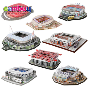 Stadio di Calcio Stamford Bridge <span class=keywords><strong>Puzzle</strong></span> 3D Fai-da-Te 171 Pezzi - Product Image 2
