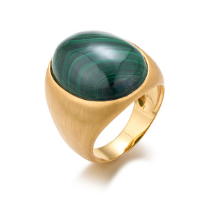 Vintage Gemstone <b>Ring</b> with <b>Crystal</b> & Rhinestone and Zircon Inlay for Women's Anniversary - Product Image 1