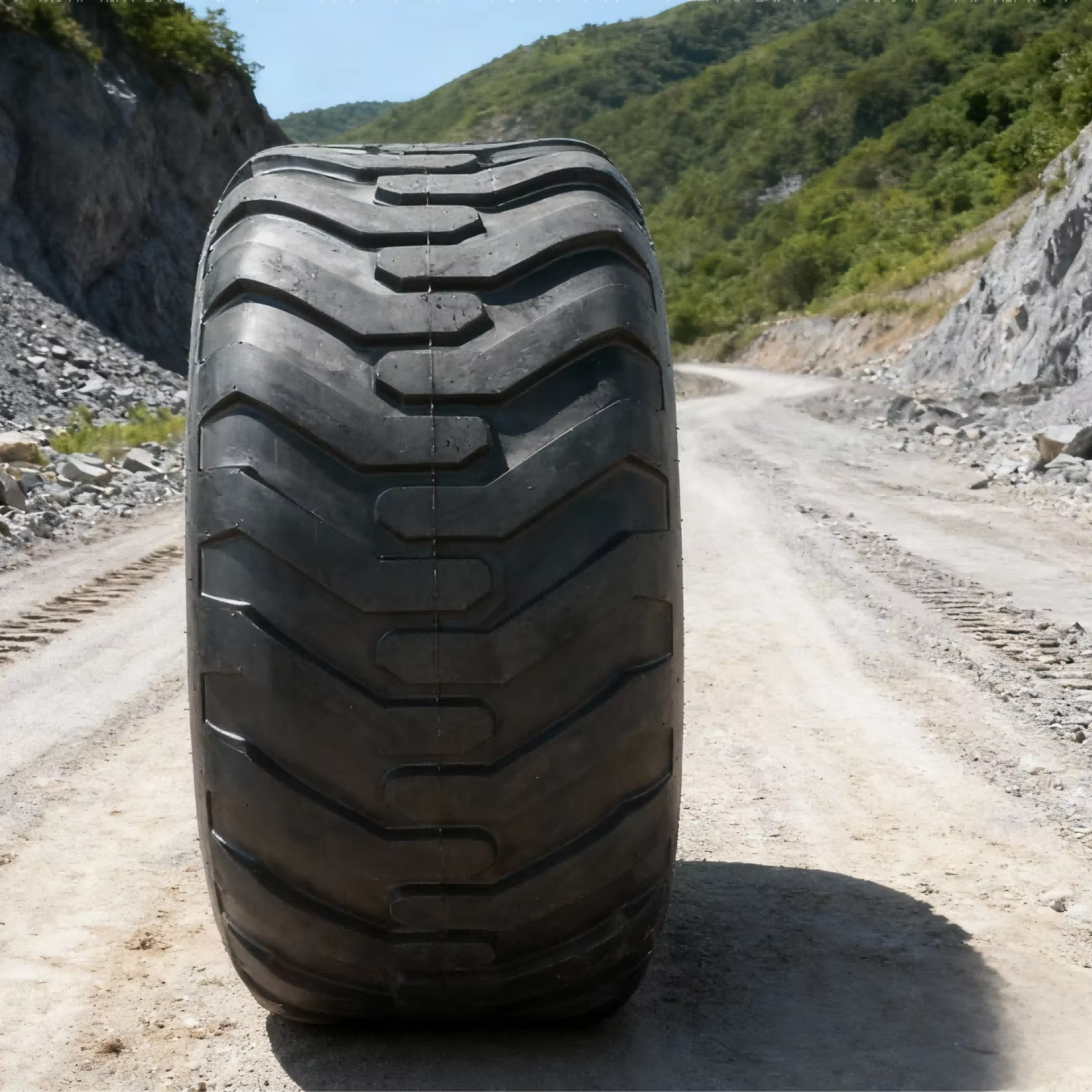 Agricultural Implement Tires Low Pressure Flotation Tires 400/60-22.5 Working in Harsh Industrial  Mining Environments