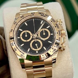 Reloj Mecánico Automático Cronógrafo de Tres Ojos de Lujo para Hombre, de Alta Calidad, Luminoso, Movimiento 4131, Correa de Acero Inoxidable de Dos Colores - Product Image 5