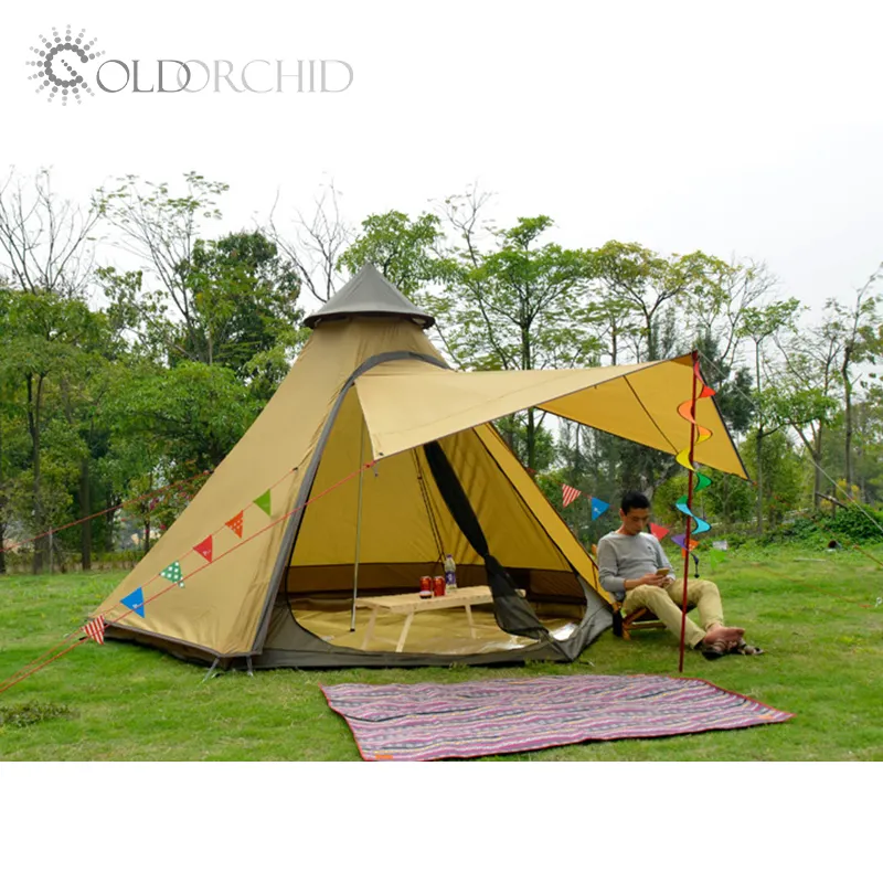 Popular Indian Teepee Tent Folding Party Tents Waterproof Shelter Tent for Travel