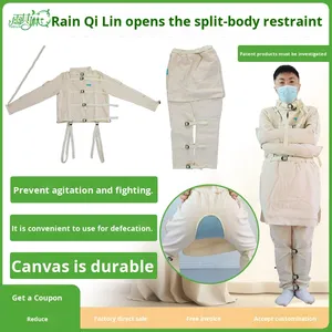 Yuqilin Vêtements de retenue pour personnes âgées Ceinture fixe Sécurité sportive pour prévenir la lutte contre <span class=keywords><strong>l</strong></span>'automutilation pour les maladies mentales maniaques - Product Image 2