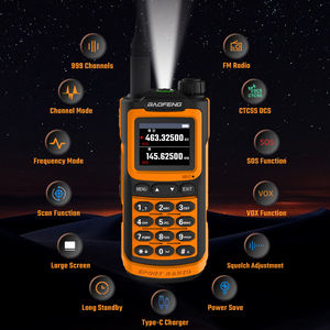 El más nuevo Baofeng UHF VHF Alta potencia Analógico Waki Taki Baofeng Seis bandas UV20M Radio bidireccional con 5W Walkie Talkie de largo alcance - Product Image 3