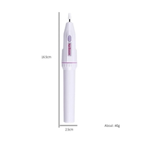 Mini perceuse à ongles électrique portable, polisseuse à ongles avec 5 têtes de ponçage, outils de manucure, vente en gros