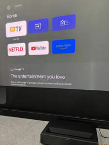 Nouveau projecteur Formovie <span class=keywords><strong>Fengmi</strong></span> T2 <span class=keywords><strong>4K</strong></span>, projecteur à ultra courte focale ALPD, cinéma maison premium triple laser UST DLP, projecteur - Product Image 6