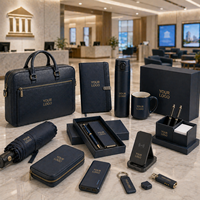 Coffrets cadeaux d'entreprise personnalisés : carnet, stylo, tasse, bouteille, parapluie, porte-documents, chargeur, calculatrice, cadeaux d'affaires