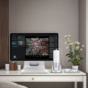 La PROMOCIÓN DE <span class=keywords><strong>Black</strong></span> <span class=keywords><strong>Friday</strong></span> mejora el servicio de cuidado del cabello con informe de cuero cabelludo alimentado por IA, trichoscopio inteligente profesional para Salón/spa - Product Image 1