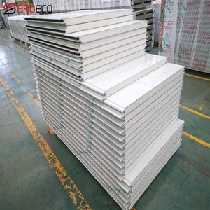 Pu Sandwich Panel Thermal Insulation Retardant Sandwich Wall Panels Roofing Composite Plate For Ceiling