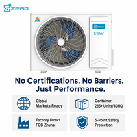 Aires Acondicionados Solares ZERO de 9000 BTU, 12000 BTU, 18000 BTU, 24000 BTU, Híbridos AC/DC, Fácil Instalación, R32, Aire Acondicionado Híbrido Split