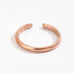 Anillos de Dedo Ajustables de Acero Inoxidable con Baño de Oro de 18K Certificado, Resistentes al Agua y al Deslustre, Estilo Boho para Bodas, Playa y Verano para Mujer - Product Image 2