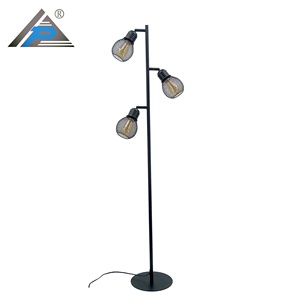 مصباح أرضي حديث بتقنية LED RGB بتصميم شجرة عمودية E26/E27 مقاوم للماء عالي السطوع للمكاتب الإيطالية وغرف المعيشة مع غطاء معدني - Product Image 4