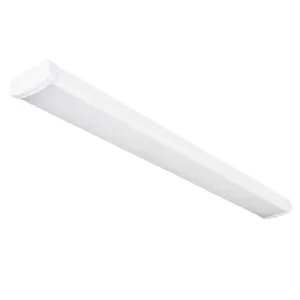 Plafoniere avvolgenti a led luci da negozio a strisce lineari lowbay watt e CCT tunable garage light 2ft 4ft