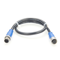 Cable de bajada NMEA2000 M12 A Código CAN BUS Cable Micro-cambio M12 DeviceNet Bus Cable, Cable de extensión M12, Cable de actuador de sensor