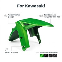 Garde-boue avant en plastique pour moto Kawasaki Versys 650 1000 1100, 4 finitions