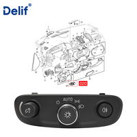 Nouveaux accessoires de voiture, interrupteur de phare avant 23346753 pour Chevrolet Malibu XL 2016-2019 avec garantie d'un an