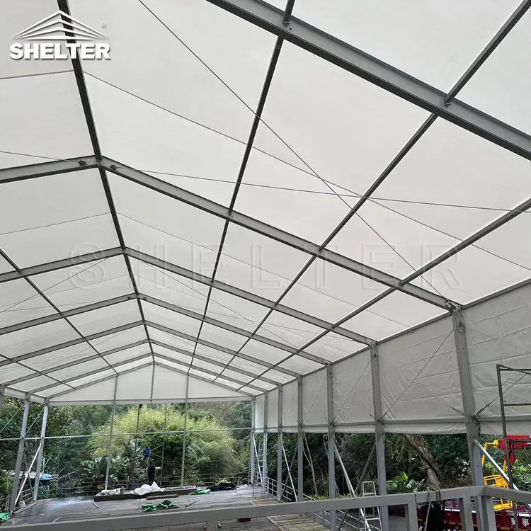 Fungsi Luar Ruangan Aluminium Tenda Katering Lantai Luar Tenda Pernikahan untuk Resepsi