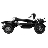Voiturette de golf électrique pliable à 4 roues 48V 2400W pour adultes