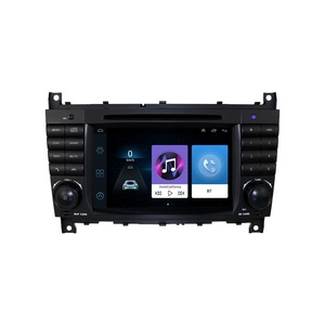 Reproductor de DVD <span class=keywords><strong>para</strong></span> Auto de 7 Pulgadas con Pantalla IPS de 4 Núcleos, WIFI, GPS, <span class=keywords><strong>Android</strong></span>, Estéreo <span class=keywords><strong>para</strong></span> Auto de 2 Din, Audio <span class=keywords><strong>para</strong></span> Auto <span class=keywords><strong>para</strong></span> MERCEDES C W203 CLC 2004-2008 - Product Image 1