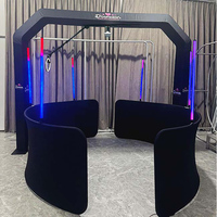 Technologie de prise de vue rotative avancée avec cabine photo rotative gonflable, accessoires photo, prise de vue aérienne à 360 degrés