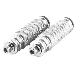 Reposapiés de Aluminio para Motocicleta, Pedales de Repuesto Coloridos con Tornillo M8, Ajustables, Piezas de Repuesto - Product Image 1