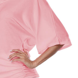 S-5XL t-Shirt <span class=keywords><strong>a</strong></span> <span class=keywords><strong>maniche</strong></span> corte <span class=keywords><strong>con</strong></span> scollo <span class=keywords><strong>a</strong></span> v e <span class=keywords><strong>maniche</strong></span> <span class=keywords><strong>a</strong></span> <span class=keywords><strong>pipistrello</strong></span> larghe da donna - Product Image 4