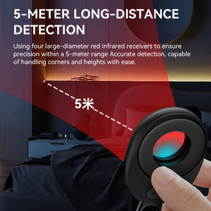 Máy dò <span class=keywords><strong>camera</strong></span> giấu kín chuyên nghiệp - Thiết bị tìm <span class=keywords><strong>camera</strong></span> gián điệp không dây với công nghệ MiniMax - Product Image 5