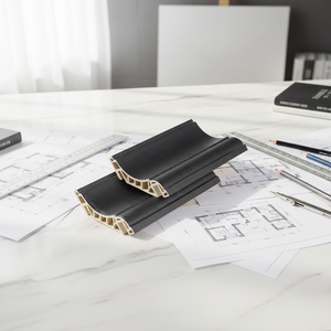 Moulures de plafond en WPC de haute qualité, modernes, pour la décoration intérieure, <span class=keywords><strong>avec</strong></span> une installation facile, écologique et durable - Product Image 1