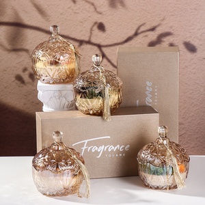 Velas Aromáticas <span class=keywords><strong>de</strong></span> Cera <span class=keywords><strong>de</strong></span> Soja Hechas a Mano con Etiqueta Privada Personalizada, Aceites Esenciales Perfumados, Frasco <span class=keywords><strong>de</strong></span> Vidrio, Veganas, No Tóxicas, para las Fiestas - Product Image 2