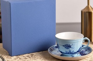 Ensemble tasse à thé et soucoupe en céramique de style italien, tasse à café en porcelaine à motifs floraux vintage, vaisselle de luxe, boîte cadeau pour la vente en gros - Product Image 4