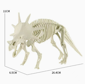 Modelo de Esqueleto de Dinosaurio para Armar, Manualidad DIY para Niños, Esqueleto de Tiranosaurio Rex de Plástico, Múltiples Estilos Disponibles para Niños - Product Image 4