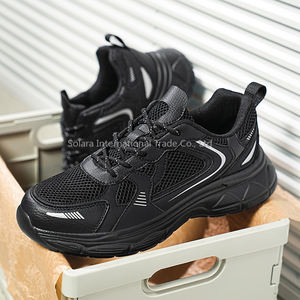 Zapatillas Deportivas de Moda con Parte Superior de Malla, Estilo Caminata, Transpirables, Casuales, para Mujer, Antideslizantes, Cómodas para Correr - Product Image 5