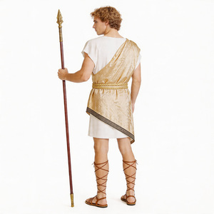 Disfraz <span class=keywords><strong>de</strong></span> Guerrero Romano Antiguo para Hombre, para Halloween, Carnaval, Fiesta, Cosplay, TRAD-011 - Product Image 2