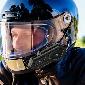 Casco de Motocicleta con <span class=keywords><strong>Bluetooth</strong></span> y Luz LED de Trabajo, Venta Directa al por Mayor, con Embalaje en Caja - Product Image 4