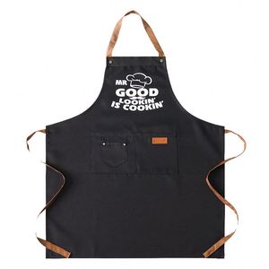 Delantal de Cocina sin Mangas con Logotipo Personalizado, Fácil de Usar, con Colgante para el Cuello, Elegante, de Poliéster, para Chef, Barbacoa, Catering, Camareros - Product Image 1