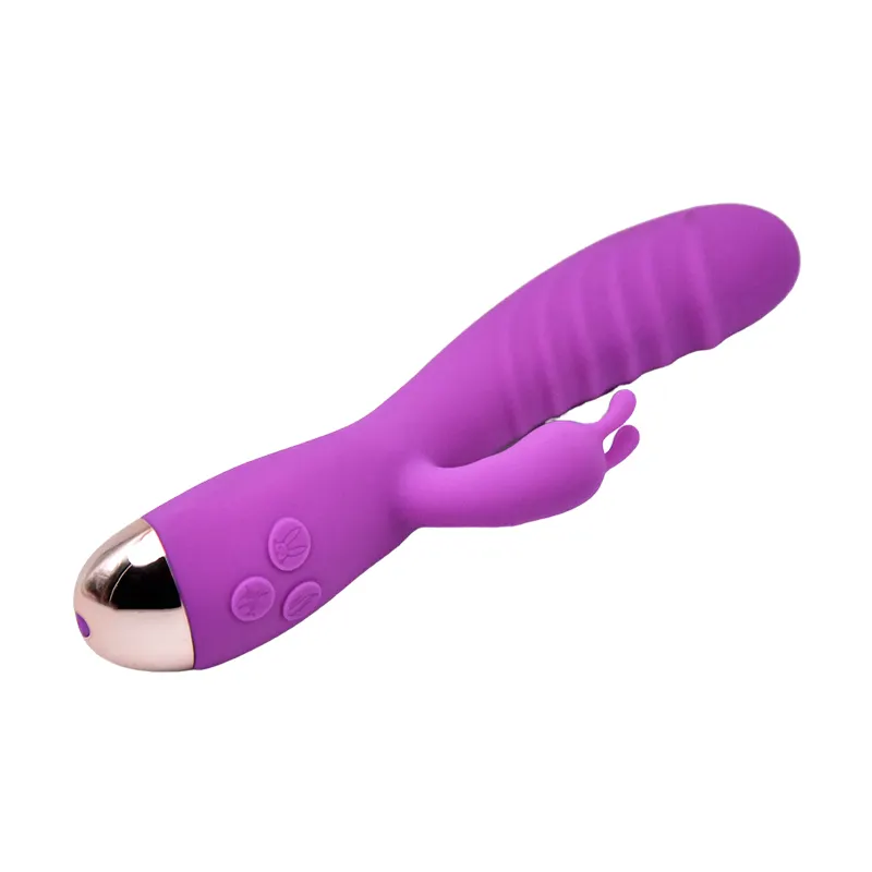 Pengiriman cepat A9005 Dildo pribadi tahan air G Spot Vibrator kelinci mainan seks dewasa dengan telinga kelinci untuk stimulasi klitoris